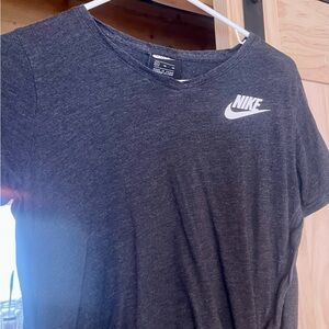 Nike Women's Gray Crop Top
